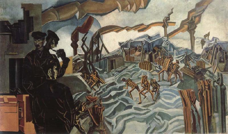 wyndham lewis a battery shelled